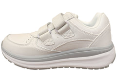 Propet Womens Ultima Strap Leather Comfortable 2E Extra Wide Fit Shoes