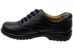 Nurse Mates Macie Womens Comfortable Wide Fit Leather Lace Up Shoes