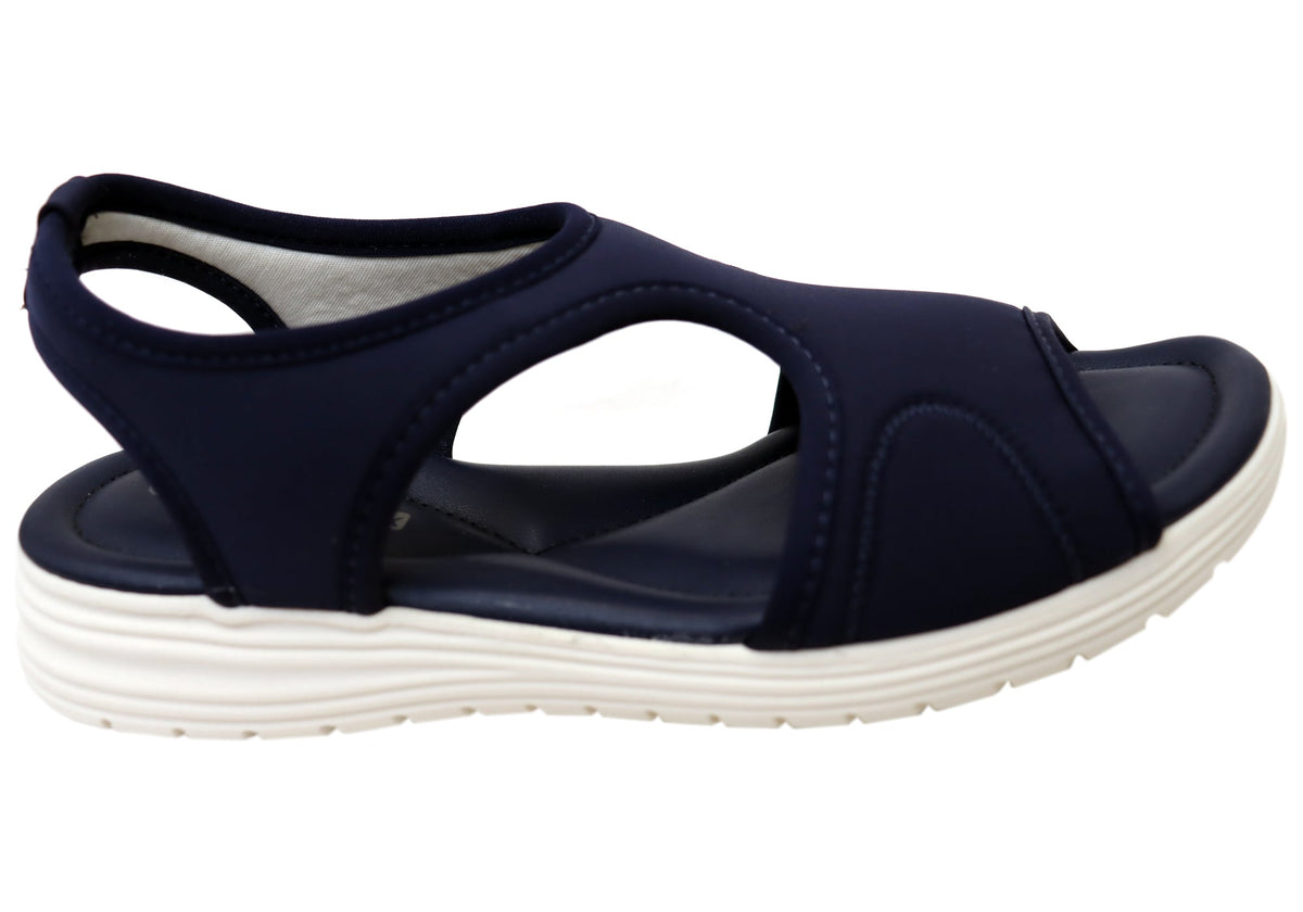 Comfortflex Lulu Womens Sandals With Cushioned Comfort Footbed