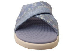 Skechers Womens GO Walk Flex Sandal Butterfly Bliss Slide Sandals
