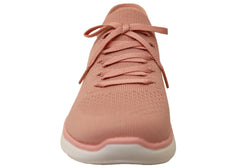 Skechers Womens Slip Ins Summits New Daily Shoes Rose Coral