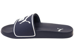 Puma Mens Leadcat 2 0 Comfortable Slides Sandals Peacoat Puma White