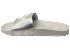 Puma Womens Leadcat 2.0 Metallic Whisper Comfortable Slides Sandals