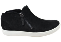 ECCO Womens Soft 7 Womens Comfortable Nubuck Leather Ankle Boots