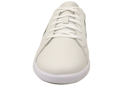 Florsheim Mens Leather EE Extra Wide Crossover 2 Lace To Toe Sneakers