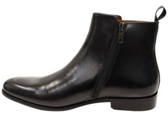Florsheim Mens EE Extra Wide Leather Centurion Plain Toe Boots
