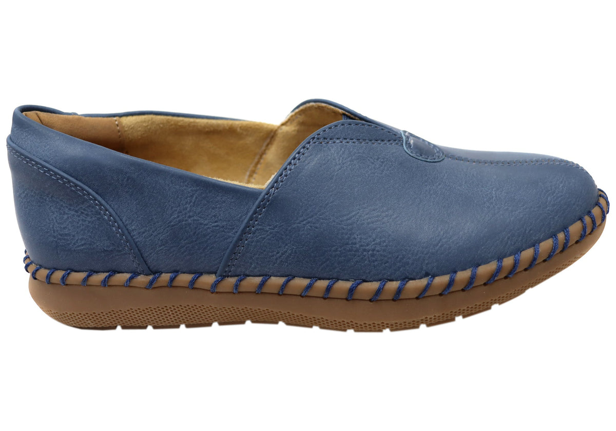 Scholl Orthaheel Womens Wink Comfortable Casual Shoes