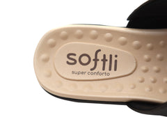 Softli Ava Womens Brazilian Slides Sandals With Comfortable Footbed