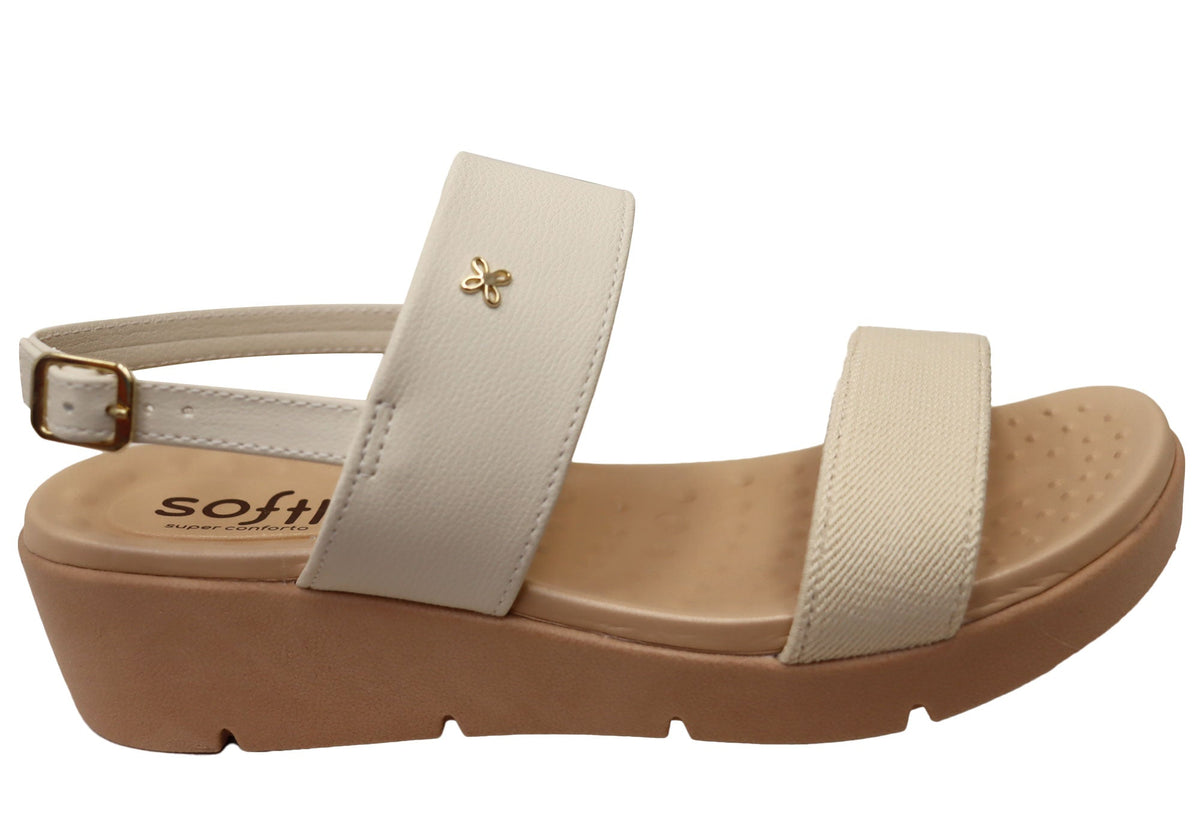 Softli Tania Womens Brazilian Sandals With Comfortable Footbed