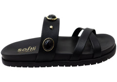 Softli Carmen Womens Brazilian Slides Sandals Flexible Comfort Footbed