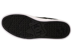 DC Shoes Mens Comfortable Teknic Leather Lace Up Shoes Black White