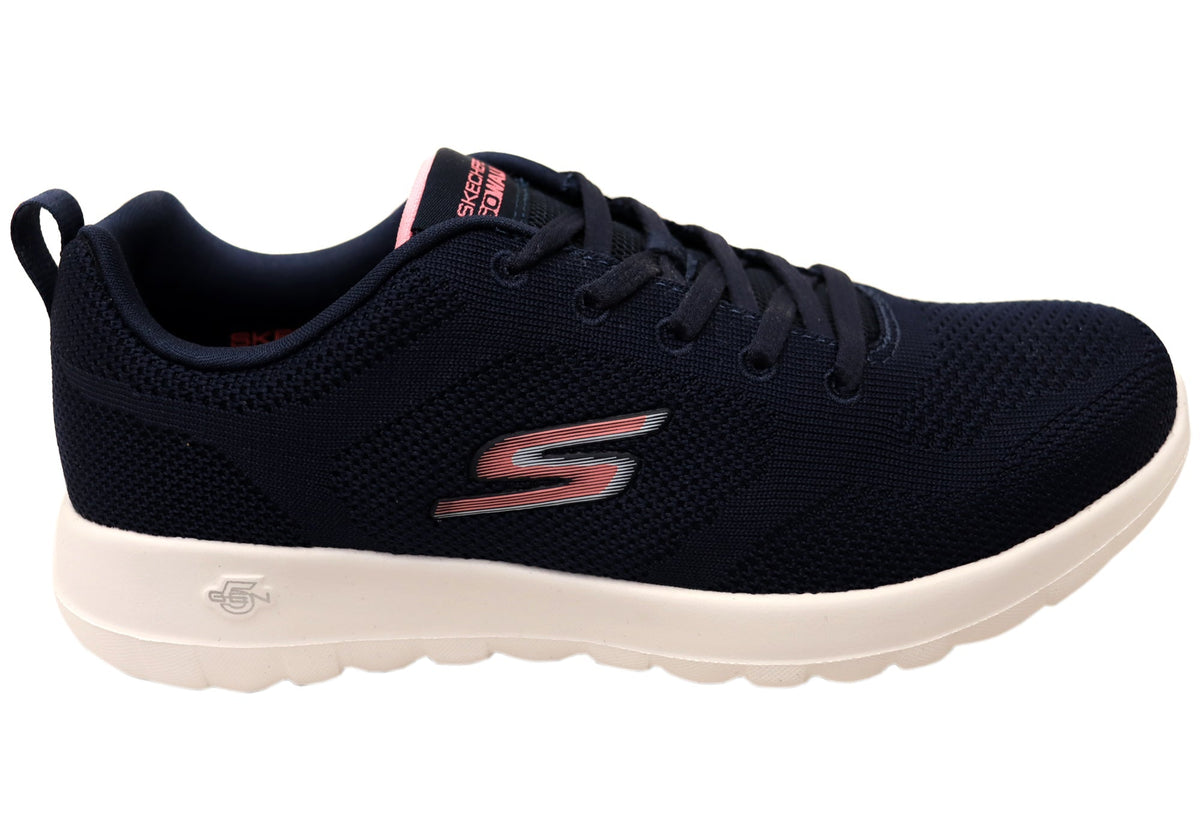 Skechers Womens GO Walk Joy Violet Comfortable Shoes