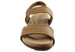 New Face Echo Womens Comfortable Leather Sandals Made In Brazil