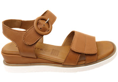 Orizonte Daisysoft Womens Comfortable European Leather Wedge Sandals