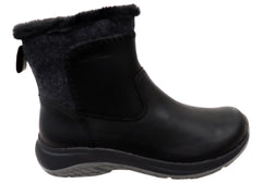 Merrell Womens Encore Ice 5 Mid Zip Comfortable Leather Boots