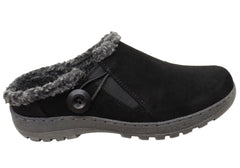 CC Resorts Glen Womens Comfortable Open Back Slip On Mule Shoes