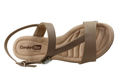 Comfortflex Natalie Womens Comfortable Wedge Sandals Made In Brazil