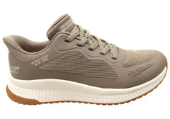 Skechers Womens Slip Ins BOBS Squad 4 Staple Look Comfortable Shoes