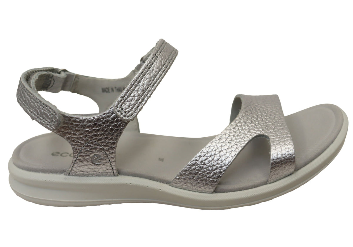 ECCO Womens Cruise II Sandal 3 Straps Comfortable Leather Sandals