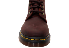 Dr Martens 1460 Cherry Red Crazy Horse Unisex Leather Boots