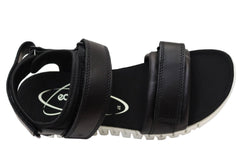 ECCO Womens Gruuv Sol Comfortable Leather Adjustable Sandals