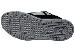 DC Shoes Mens Stag Comfortable Leather Lace Up Shoes Black Grey Green