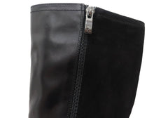 Caprice Aliya Womens Wide Leather Extra Large Shaft Knee High Boots