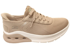Skechers Womens Bobs Arc Waves 2.0 Now It Comfortable Shoes