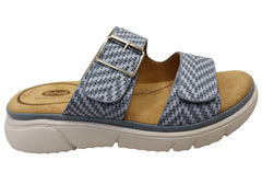 Scholl Orthaheel Rage Womens Comfortable Slides Sandals