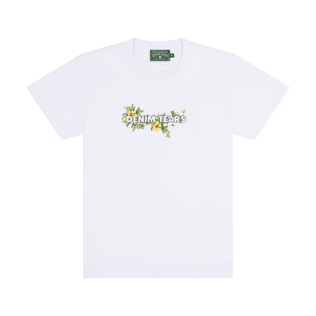 Denim Tears Logo Tee White