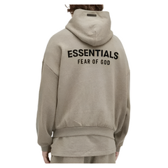 Fear of God Essentials Fleece Hoodie (FW24) Heather Gray