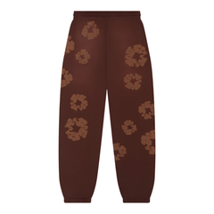 Denim Tears The Cotton Wreath Mono Sweatpants Brown