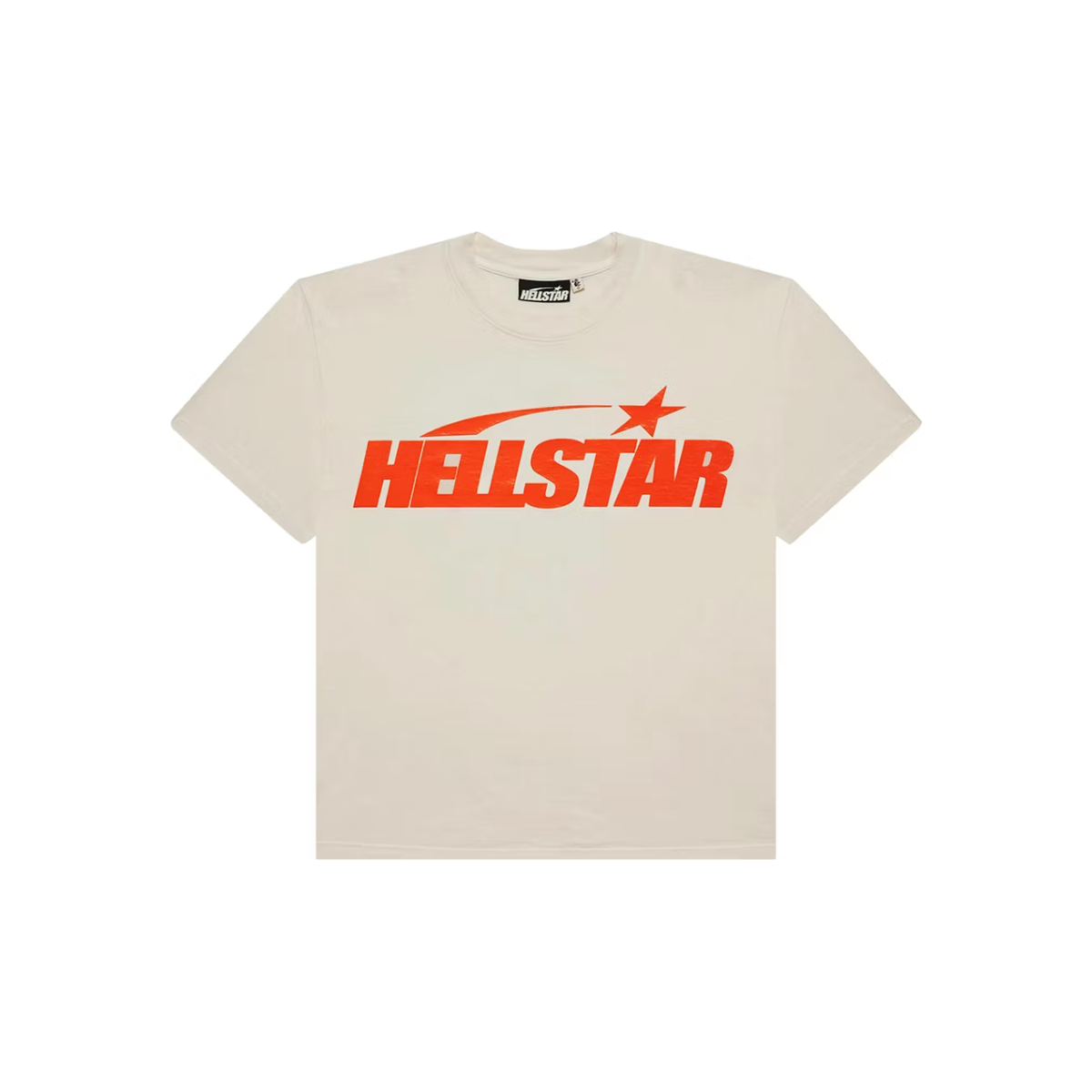 Hellstar Classic T-shirt (Regular Print) White/Orange