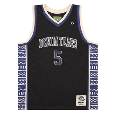 Denim Tears 5Q Game Jersey Black