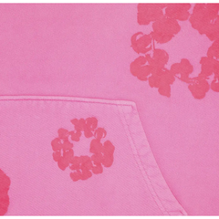 Denim Tears Mono Cotton Wreath Hoodie Pink