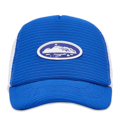 Corteiz Short Peak Trucker Royal Blue