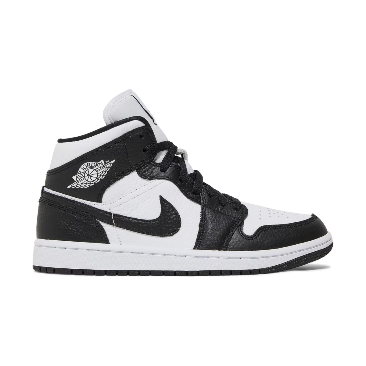Jordan 1 Mid Split Black White (Women's)