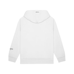 FEAR OF GOD ESSENTIALS Pullover Hoodie Applique Logo White