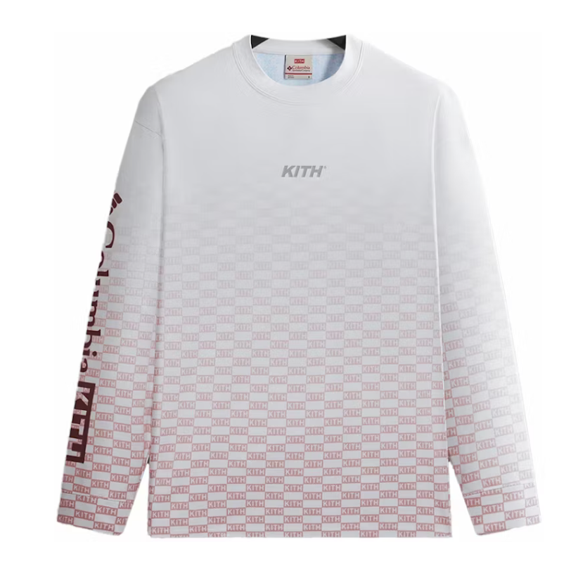 Kith x Columbia Deflector 2.0 Longsleeve Shirt Red Velvet