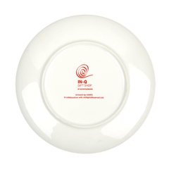 KAWS x Doha Fire Station Ceramic Plates (Set of 4) Red/White