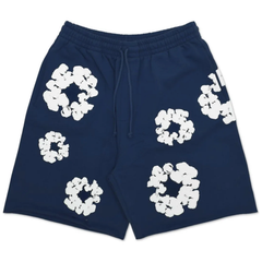 Denim Tears The Cotton Wreath Shorts Navy