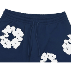 Denim Tears The Cotton Wreath Shorts Navy