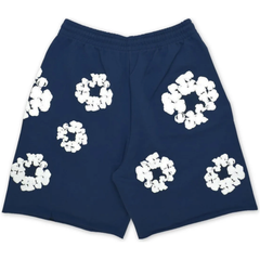 Denim Tears The Cotton Wreath Shorts Navy