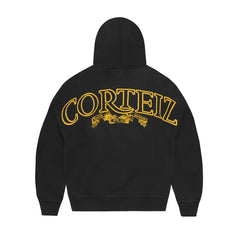 Corteiz Superior Royale Zip Hoodie [Black/Yellow]