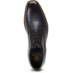 Base London Marley Derby Leather Men's Navy Lace-Up Shoes