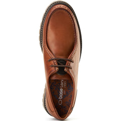 Base London Carbon Leather Men's Tan Moccasins Shoes