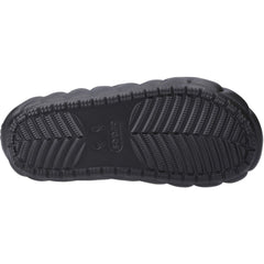 Crocs Classic Cozzzy Overpuff Synthetic Women's Black Sandals