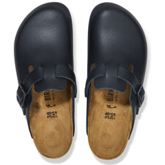 Birkenstock Boston Pro Leather Women's Black Clogs