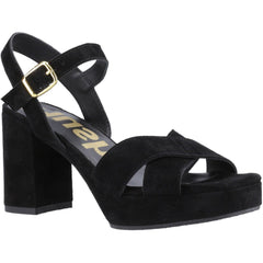 Hush Puppies Ophelia Suede Women's Black Heels