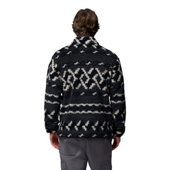 Columbia Rugged Ridge High Pile Half Zip Men's Black Fleece Pullover